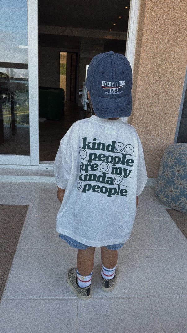 Kind People Tee Green