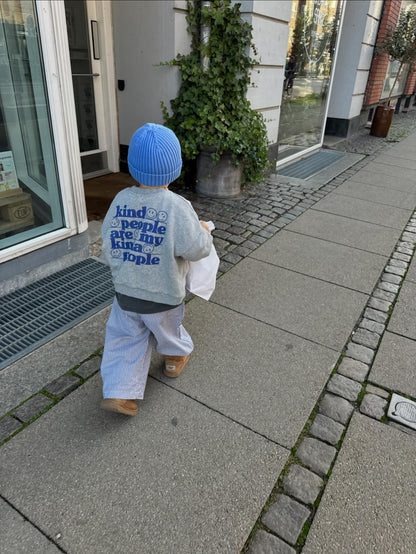 Kind People Sweatshirt Blue