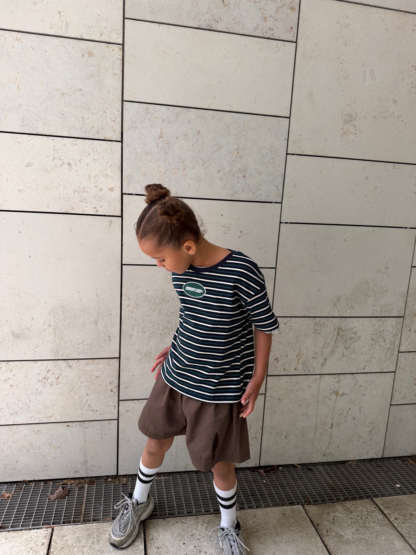 Green Stripe Tee