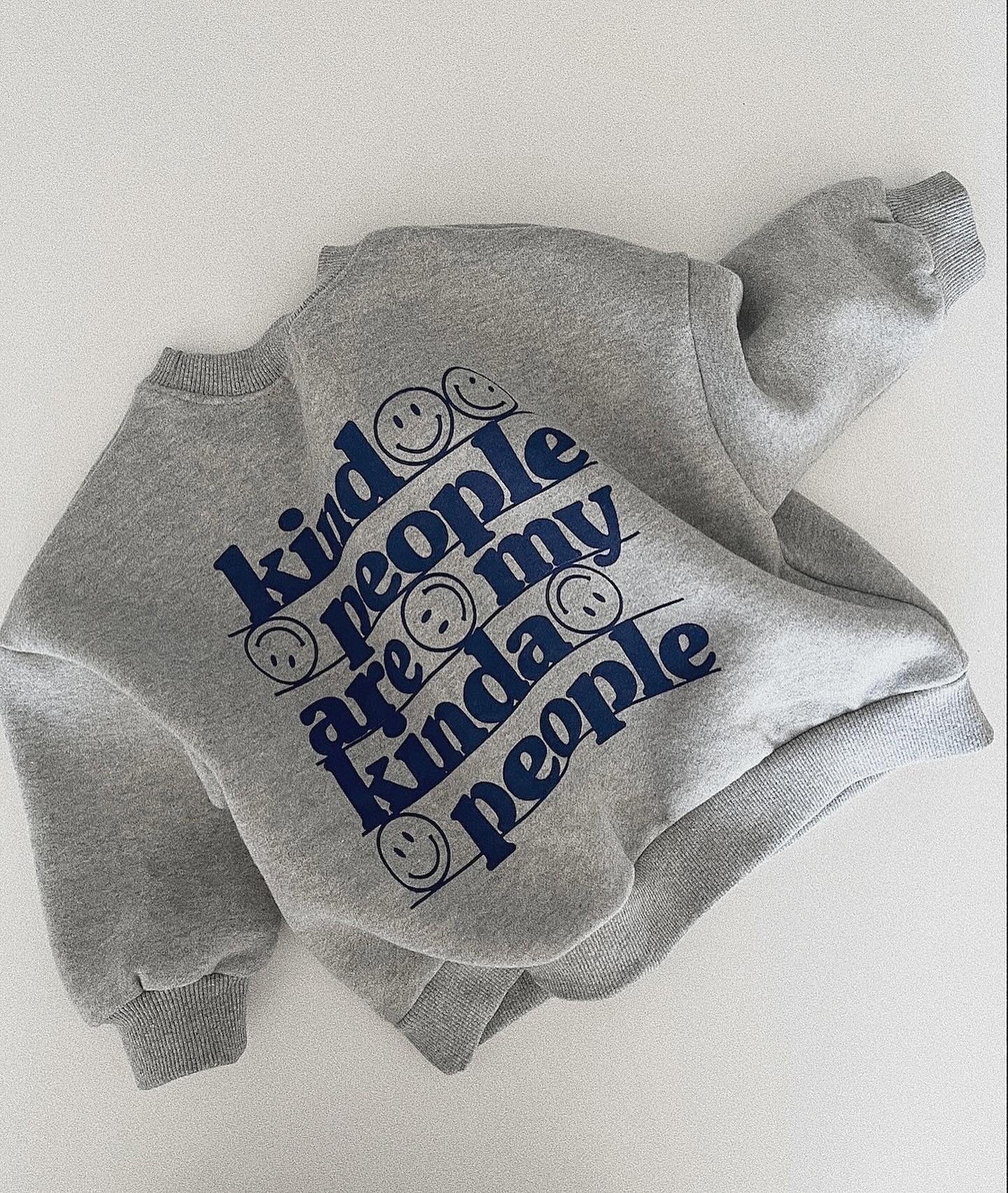 Kind People Sweatshirt Blue