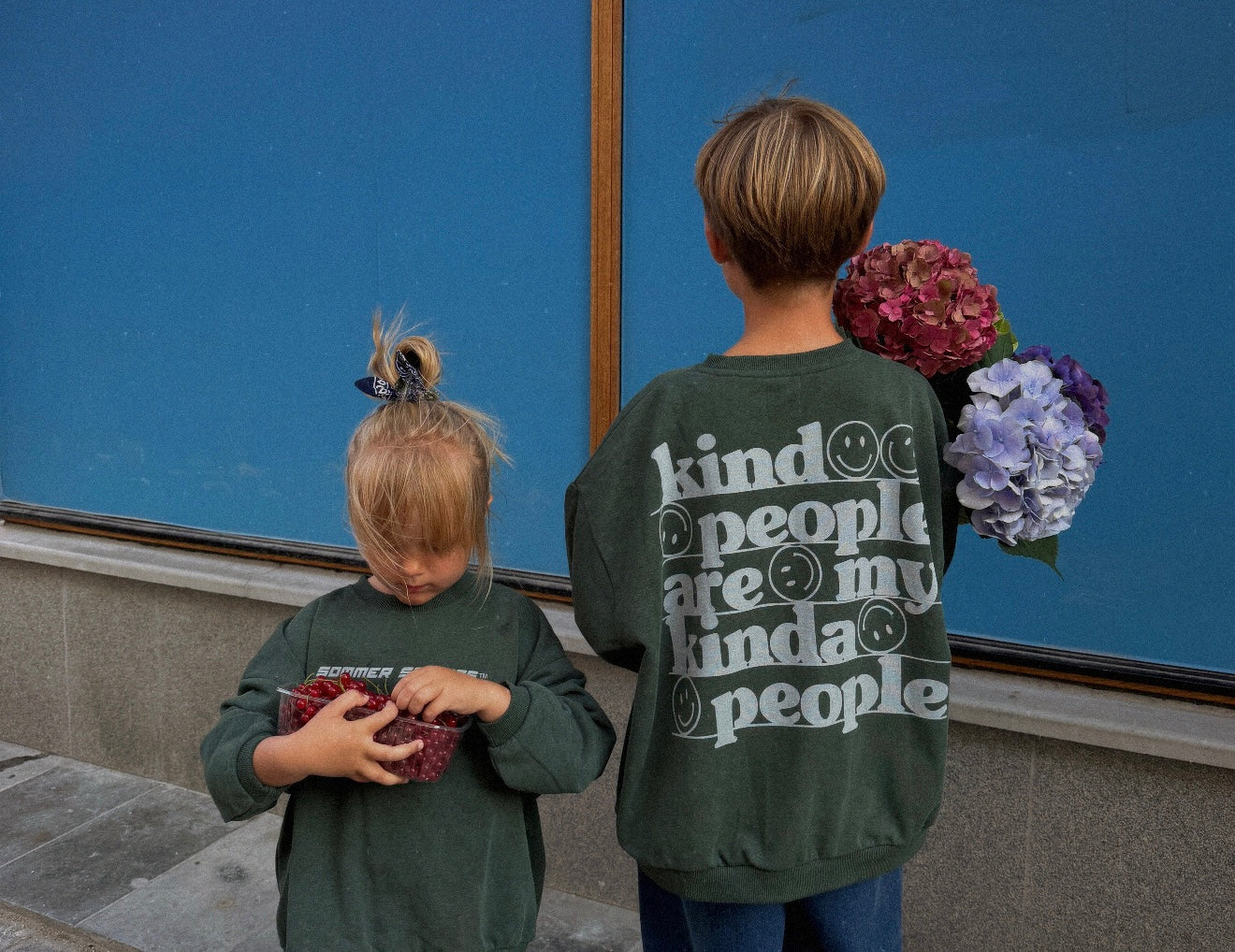 Kind People Sweatshirt GREEN