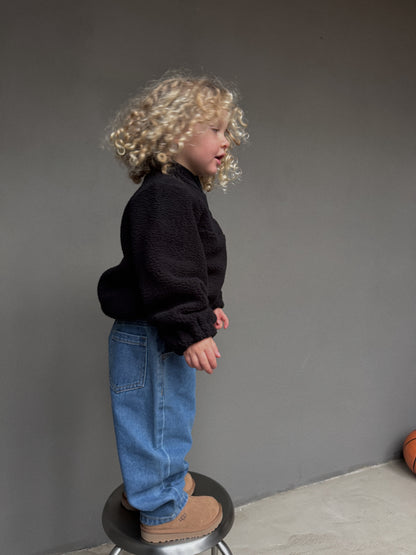 Teddy Pullover Black