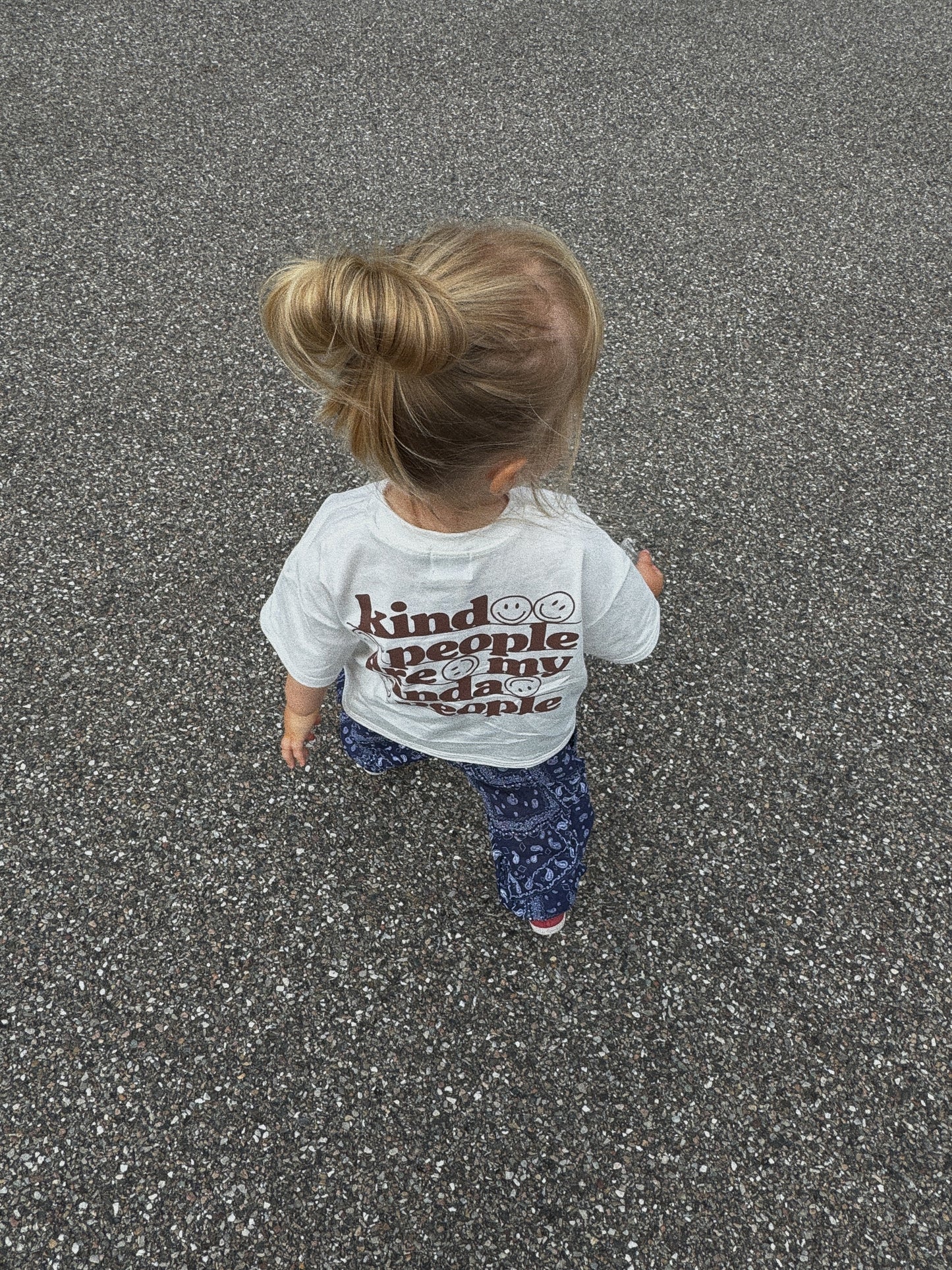 Kind People Tee Brown