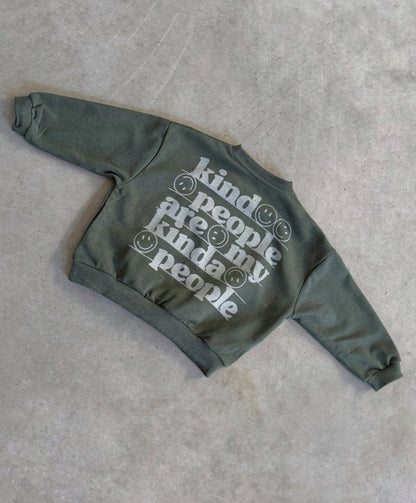Kind People Sweatshirt GREEN