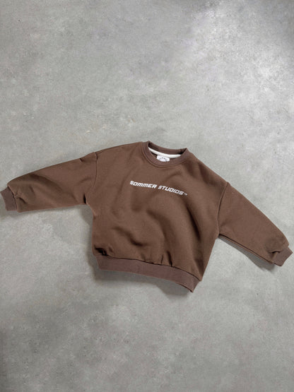 Kind People Sweatshirt Brown