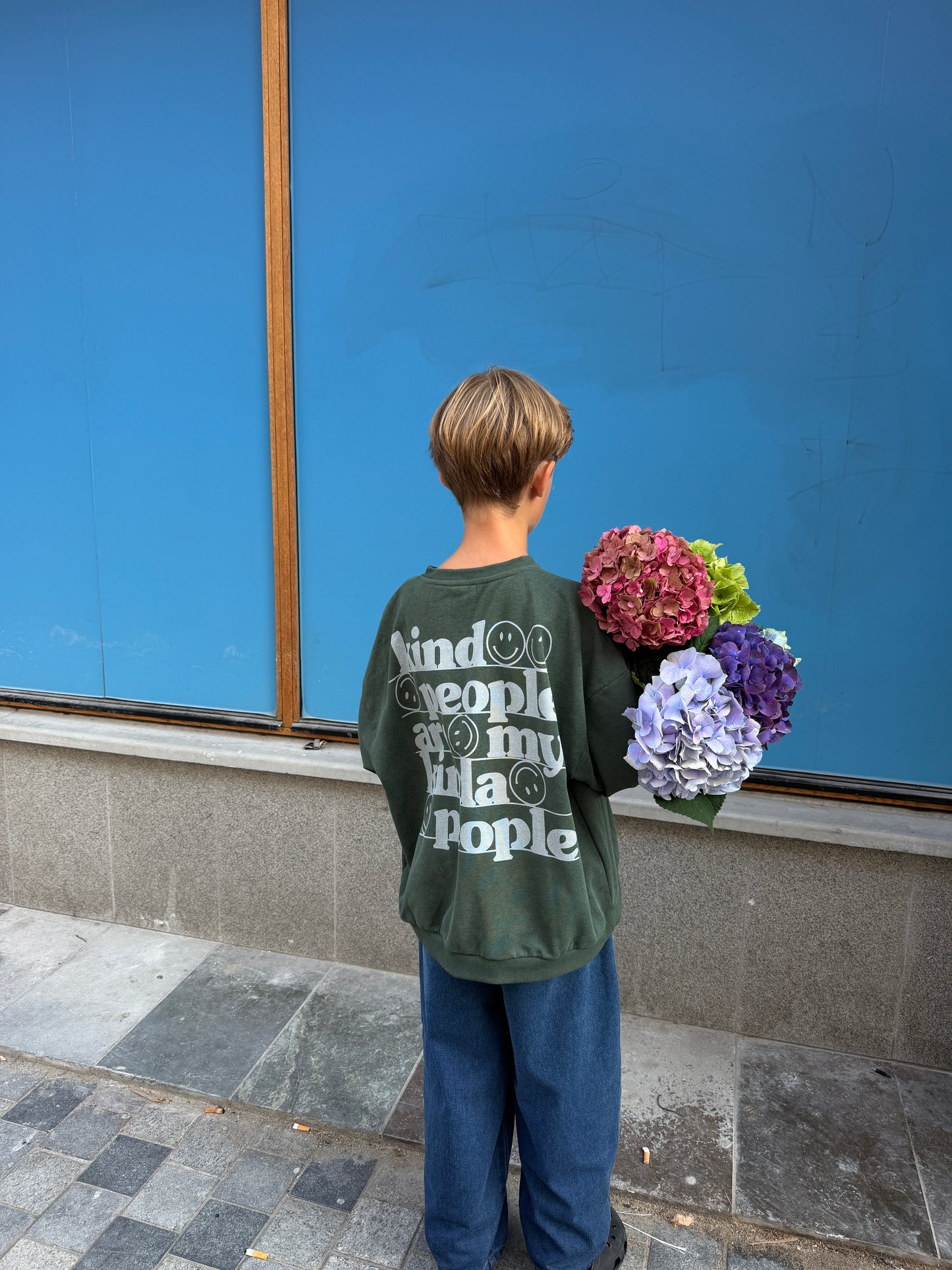 Kind People Sweatshirt GREEN