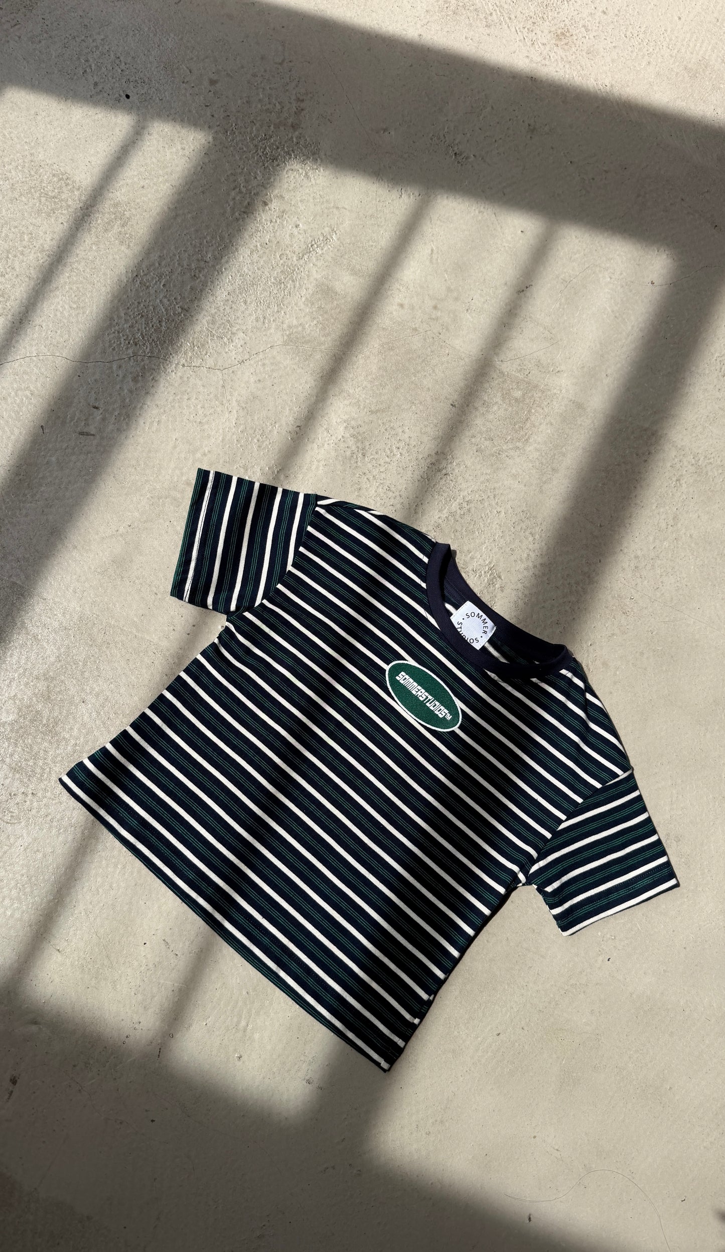 Green Stripe Tee