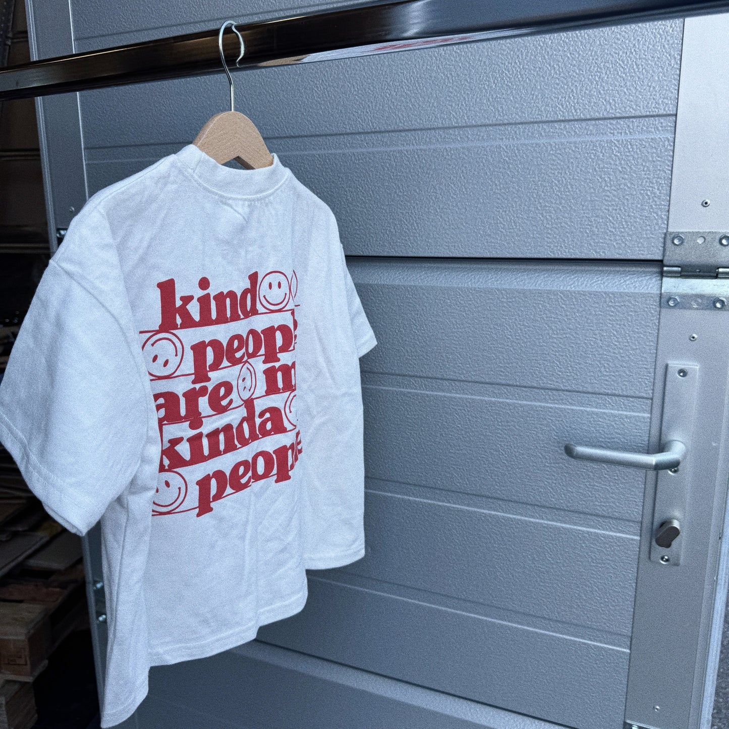 Kind People Tee RED