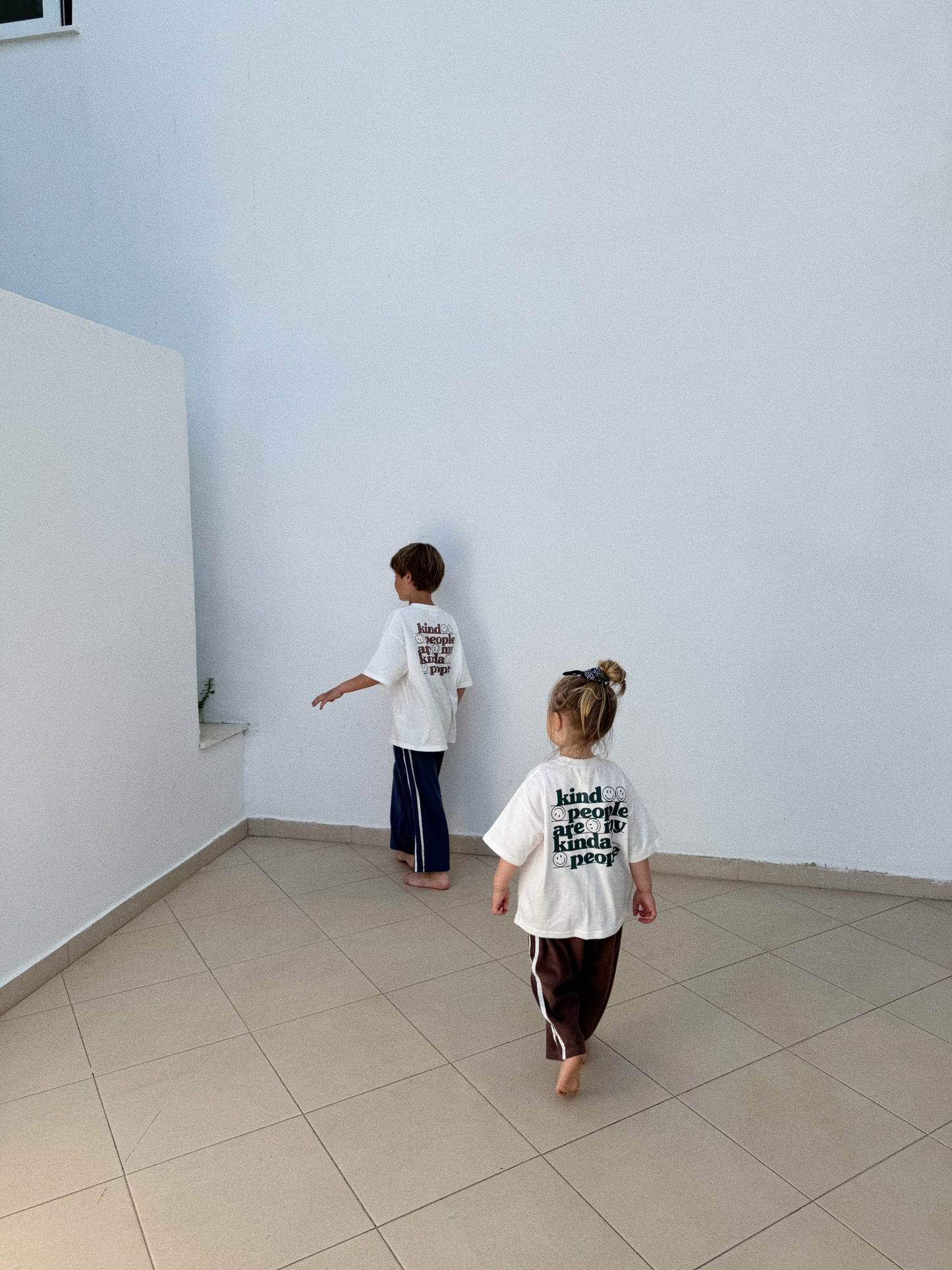 Kind People Tee Green