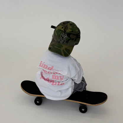 Kind People Tee Pink