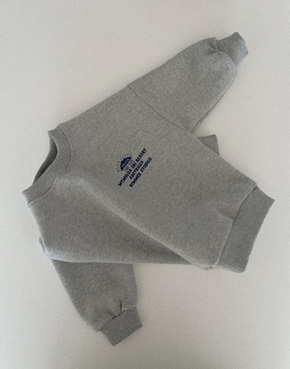 Kind People Sweatshirt Blue