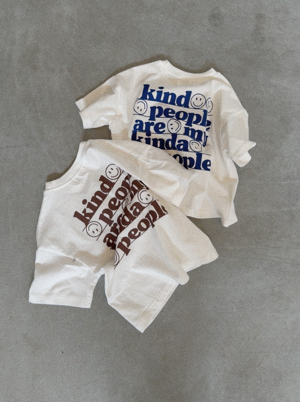 Kind People Tee Brown