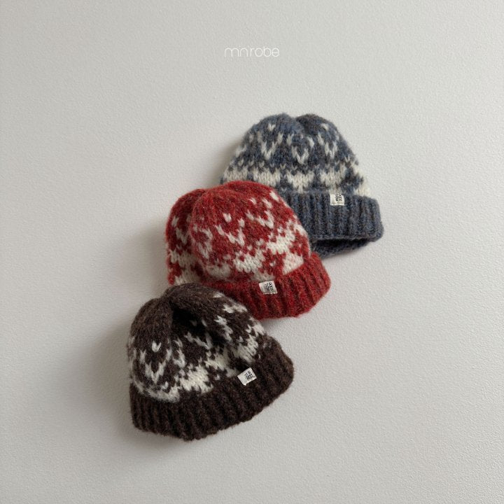 Knit Pattern Beanie