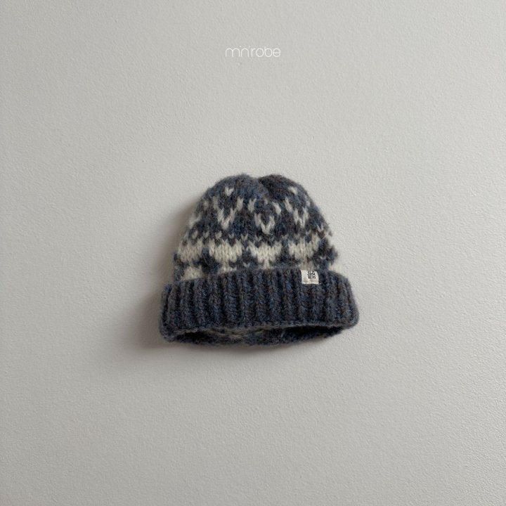 Knit Pattern Beanie