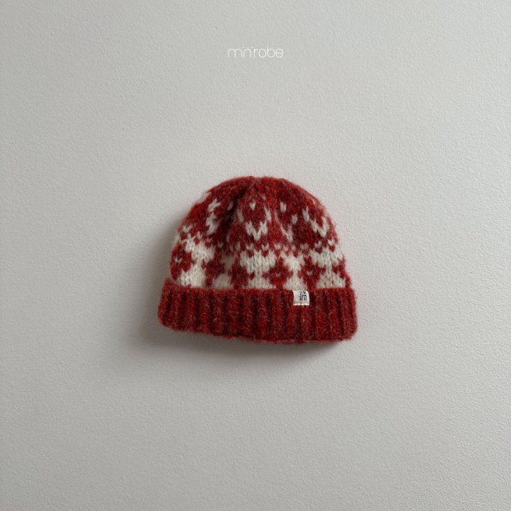 Knit Pattern Beanie