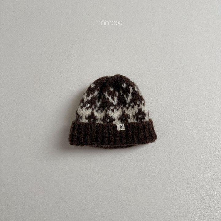 Knit Pattern Beanie