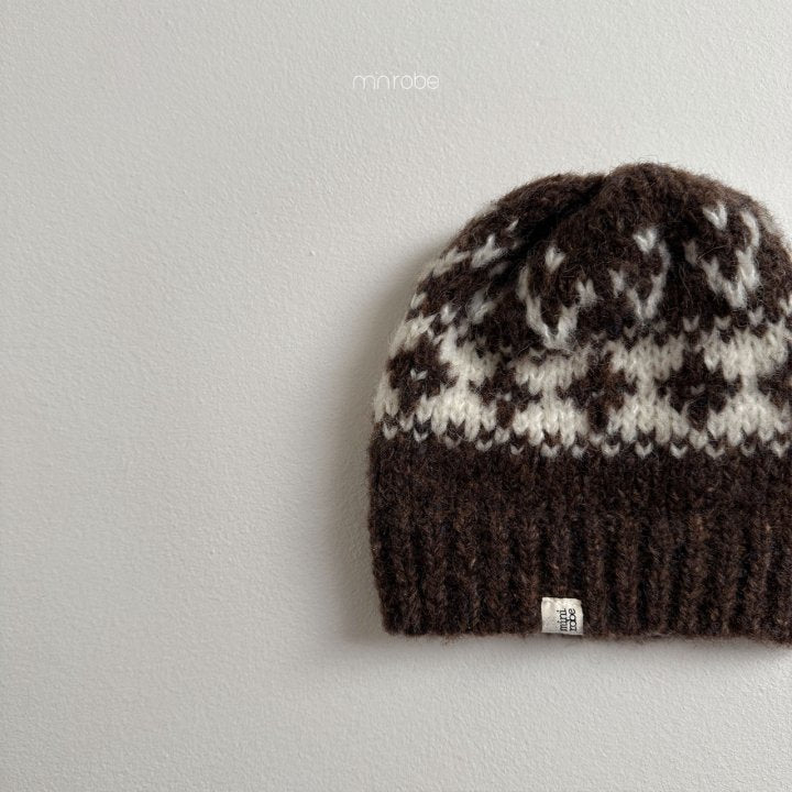 Knit Pattern Beanie