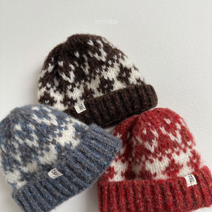 Knit Pattern Beanie