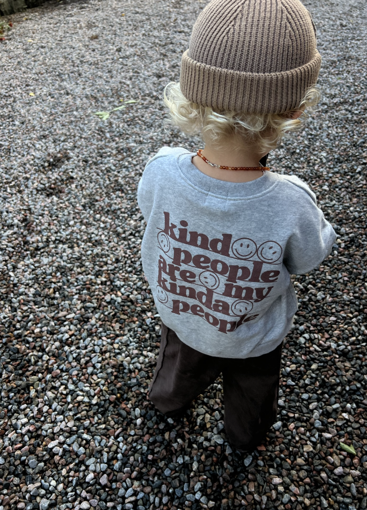 Kind People Sweatshirt Brown