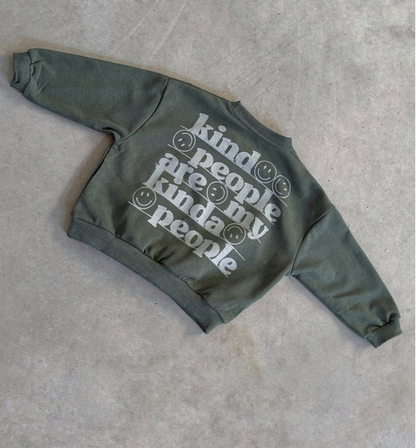 Kind People Sweatshirt GREEN