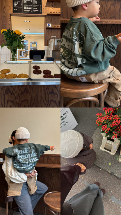 Kind People Sweatshirt GREEN