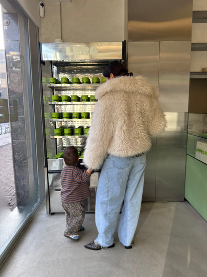 Charlie long tee Brown/blue