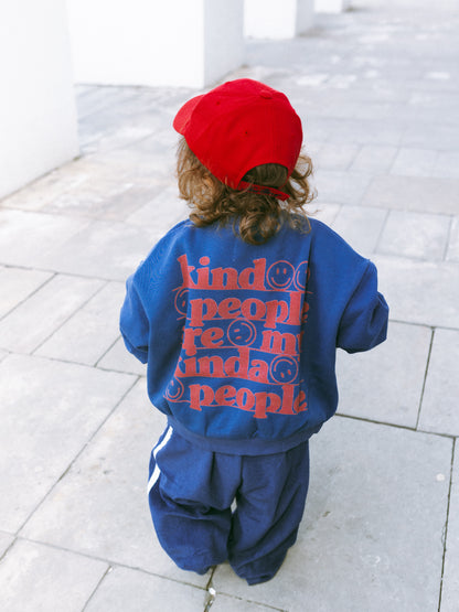 Kind People Sweatshirt Navy